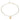 Padlock Pendant Men's Necklace Gold ED HARDY
