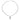 Bevelled Cross Men's Necklace Silver ED HARDY