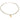 Skull & Snake Pendant Men's Necklace Gold ED HARDY
