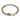 3D Skull Men's Bracelet Gold ED HARDY