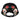 6 Panel Flat Embro Metal Men's Cap Black ED HARDY